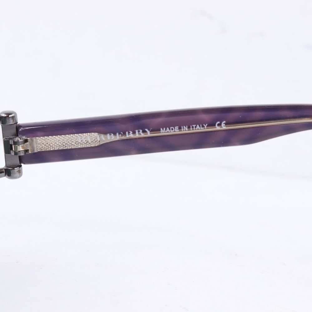 Burberry Rectangle Horseshoe Acetate Sunglasses Rx - image 8